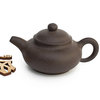 Чайник Исин, "Фан Гу", глина Хэй Чжу Ни, 135мл арт. 2728 Чайник Исин, "Фан Гу", глина Хэй Чжу Ни, 135мл