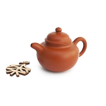 Чайник Исин, "ДоЧжиХу", глина Чжу Ни, 200мл арт. 2721 Чайник Исин, "ДоЧжиХу", глина Чжу Ни, 200мл