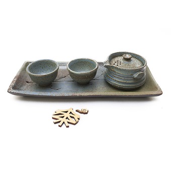 Набор "Отец в лодке", глина, ЯоБянь		