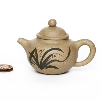 Чайник Исин, До Чжи, роспись глиной, №20, 70 мл