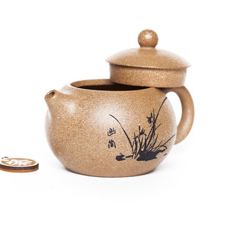 Чайник Исин, Юань Чжу Ху, "Пруд", 170 мл арт. 3691 Чайник Исин, Юань Чжу Ху, "Пруд", 170 мл