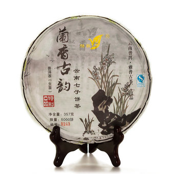 Пуэр Блин Шэн "Лан Сянь Гу Юнь", "Я Пу", 2011 г, 357 гр арт. 3083 Пуэр Блин Шэн "Лан Сянь Гу Юнь", "Я Пу", 2011 г, 357 гр